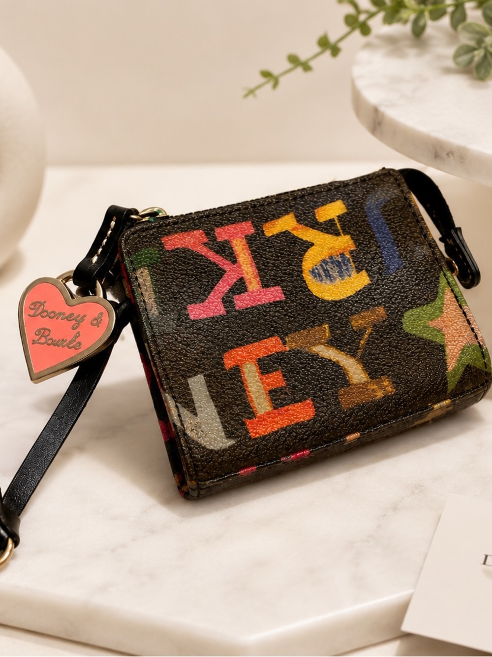 Dooney & Bourke coin purse Y2K